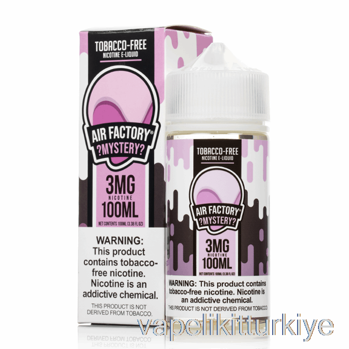Vape Kalem Vape Mate Gizemi - Hava Fabrikası Sentetik - 100ml 3mg
